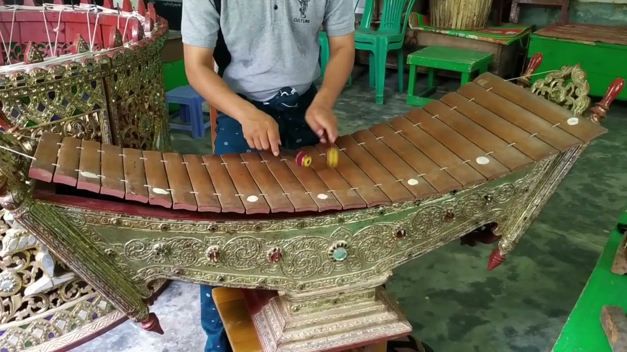 5月21日 中缅乐器队队碰—2（竹排琴）China-Myanmar Musical Instruments Online Match 2One ...