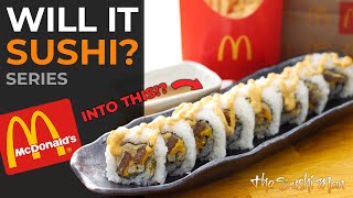 McDonald s BIG MAC Sushi Roll - Will It Sushi Series with The Sushi Man