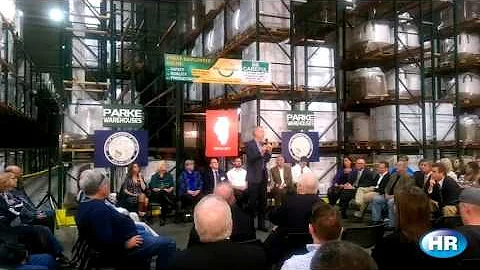 Gov. Bruce Rauner at Parke Warehouses