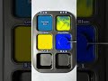 Lemon + Royal Blue #colormixing #satisfying #mixcolor #shorts