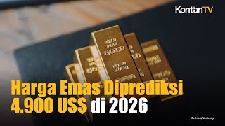 Goldman Sachs Prediksi Harga Emas Tembus 4.900 dollar AS pada 2026