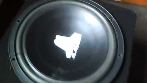 JL Audio 12w3v2 bumping lil jon