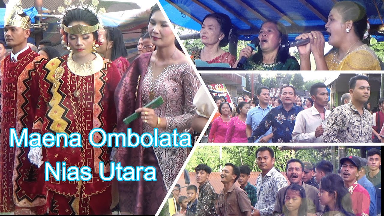 Maena Ombolata Nias Utara Peresmian Dedimizuar Gulo dan Dominika Hia