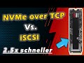 NVMe over TCP versus iSCSI - Latenz, Jitter, Bandbreite - Wer macht das Rennen?