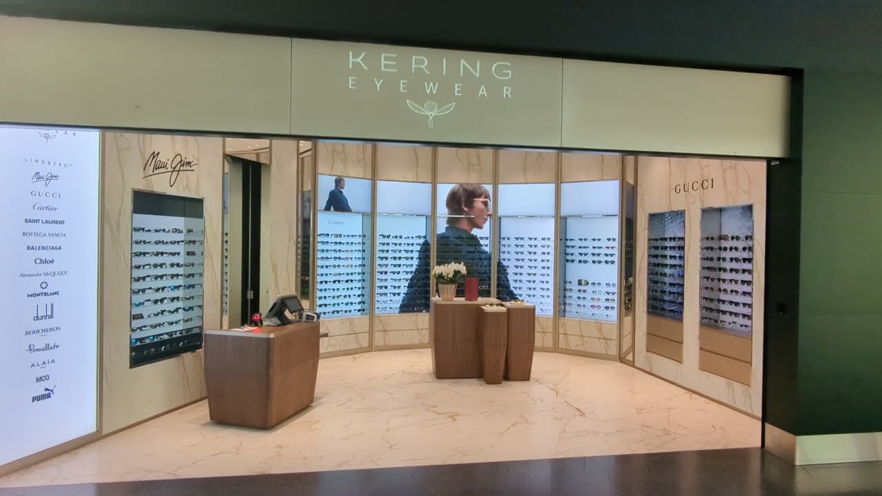 Kering Eyewear Zurich Airport Flagshipstore 