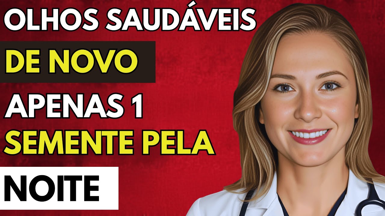 Depois dos 60, Faça ISSO com Sua RETINA Antes de DORMIR | Dra. Graça Freitas