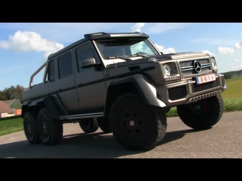 Mercedes G63 AMG 6X6 On The Road | BIG ASS CAR!