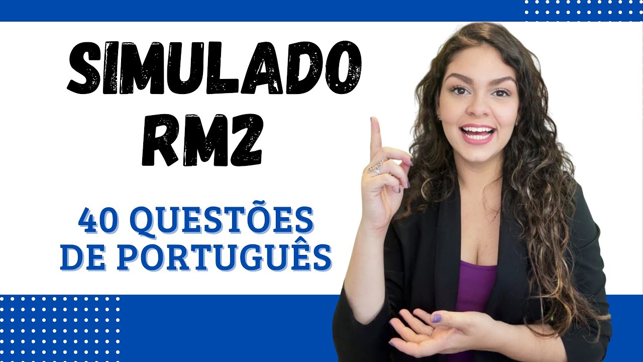 Simulado MARINHA RM2 - 40 questões de português