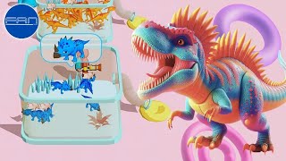 Level Up in Dino Land - New Update