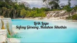 Hatahon Siholhin-Sofeny Girsang (Lirik) | SIMALUNGUN