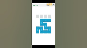 Fill one line puzzle level 1 - 33
