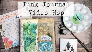 Junk Journal | Video Hop #junkjournaljanuary - YouTube