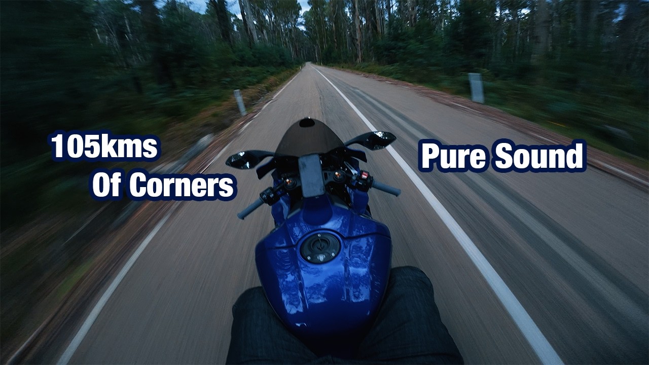 105 KM of Twisties on Yamaha R1 | Pure Exhaust Sound | POV Ride - YouTube