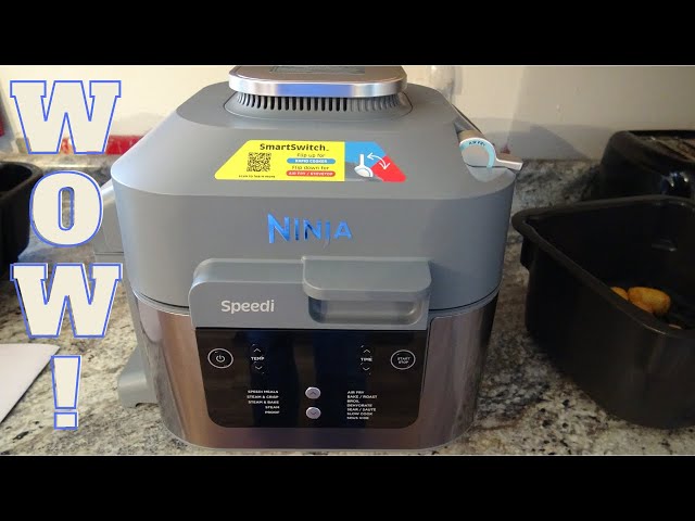 I LOVE NINJA Speedi Rapid Cooker & Air Fryer SF301 Review & How To Cook  Burrito Bowl 