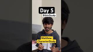 Day 5: Matthew’s Transformation | Bible Study with Joseph #teluguchristian #bible #biblestudy