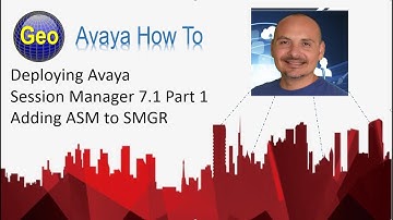 Deploying Avaya Session Manager Part 1