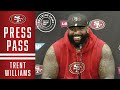 Trent Williams is 'Ecstatic' to Be Back to Football | 49ers