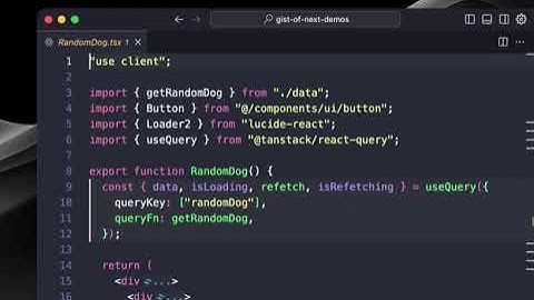 Prefetching Tanstack Query in a Server Component in Next.js