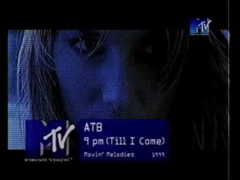 Плашки під час кліпу ATB - 9 pm Till I Come (MTV Russia 1998-2001)