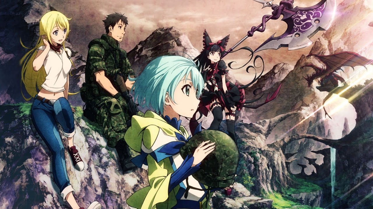 Gate - Thus the JSDF Fought There (AMV) - Runnin - YouTube