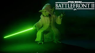 Yoda 1v1 Lightsaber Duels Star Wars Battlefront 2