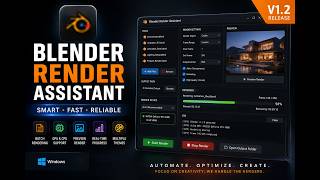 Blender Render Assistant v1.2 - UPDATED!