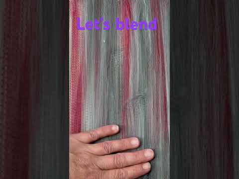 Blending fiber and