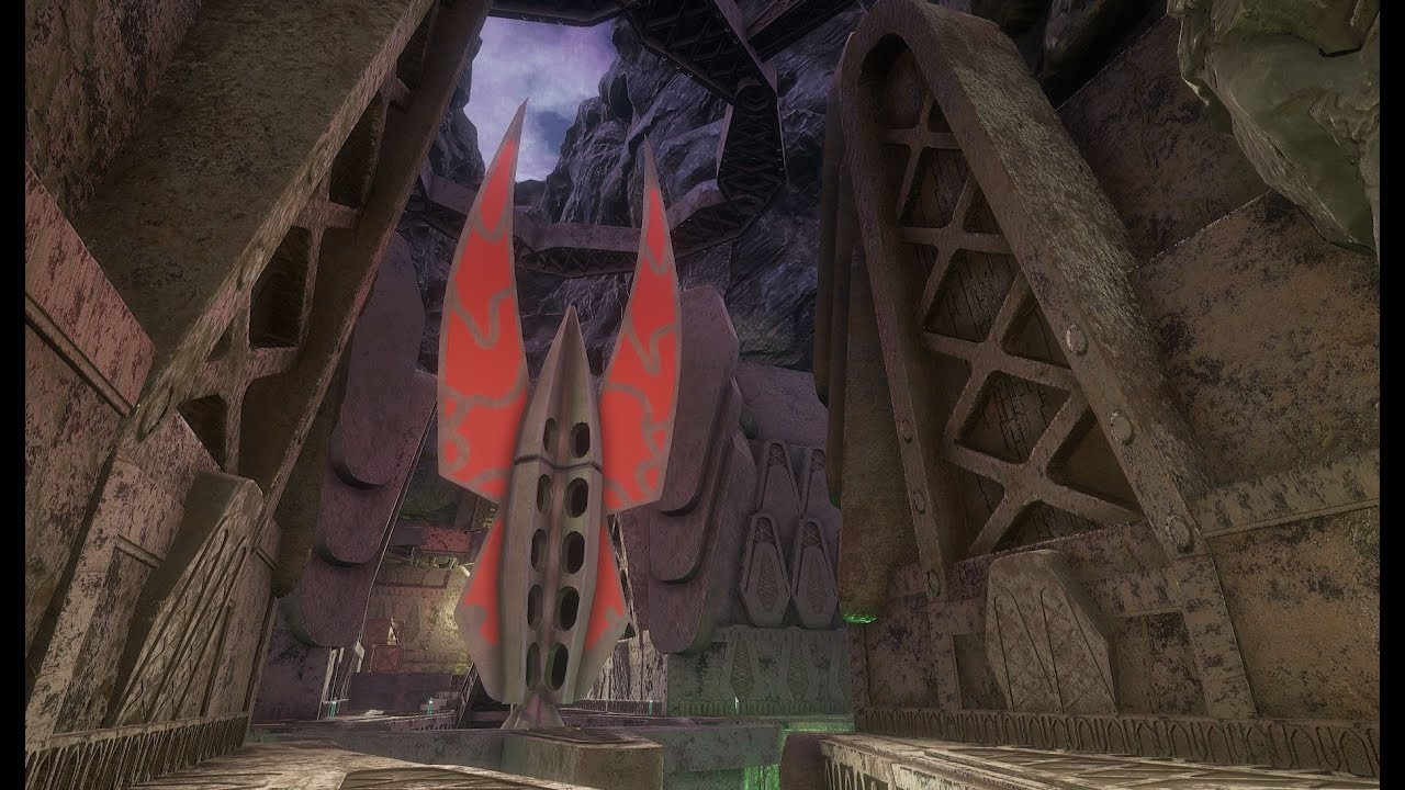 UT4 DM EscapePod Walkthru and BOT Gameplay