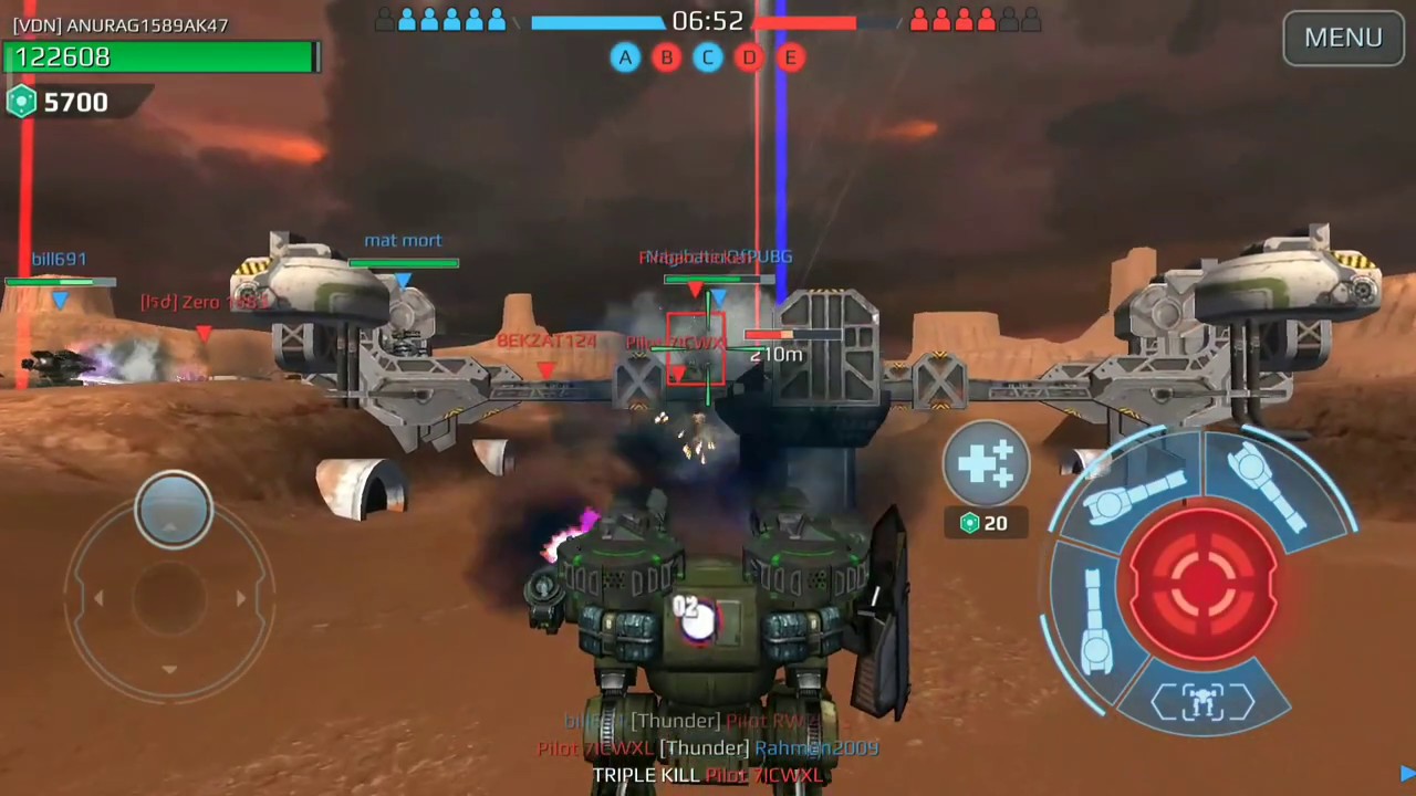 War robots gameplay youtube