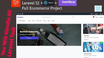 Build a Laravel 12 eCommerce Website with React & Inertia.js | Full-Stack Tutorial (2025) - 4