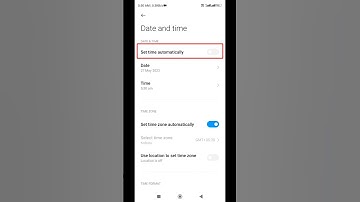 How to set time and date automatically | clock setting