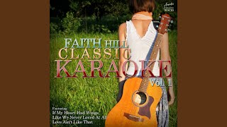 I Ain&#39;t Gonna Take It Anymore (In the Style of Faith Hill) (Karaoke Version)