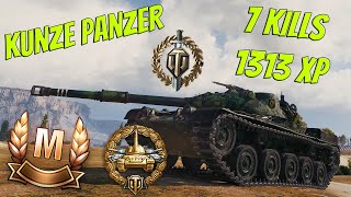 Kunze Panzer - 1313 XP - 7 KILLS - 4.3K DMG - ACE TANKER