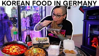 KOREAN FOOD MUKBANG IN GERMANY