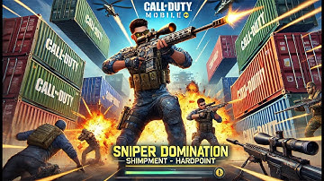 "INSANE Sniper Gameplay on Shipment | Hardpoint Mode Domination in Call of Duty Mobile | dope_codm "