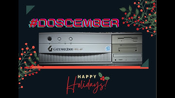 #DOScember 486 Gateway 2000