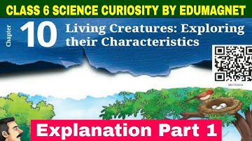 Chapter 10 Living Creatures: Exploring their Characteristics Class 6 Science Curiosity | Part 1