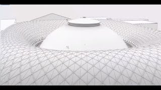 Modelling the British Museum with Grasshopper (Gh, Kangaroo, PanelingTools)