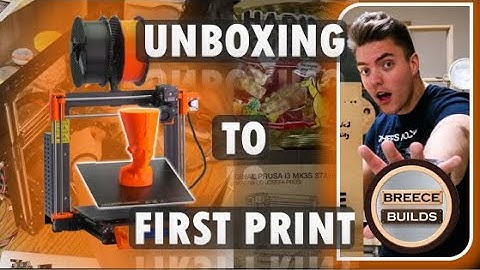 PRUSA 3D PRINTER KIT // UNBOXING TO FIRST PRINT TIMELAPSE!