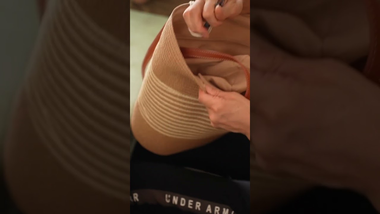 Making straw bags by hand is a healing process.