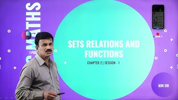 DAY 07 | BASIC MATHS | I PUC | SETS, RELATIONS AND FUNCTIONS | L1
