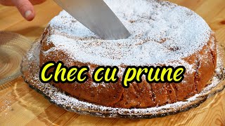 Chec/tartă cu prune!! Prea bună de  se topește în gură!  Trebuie să încerci!