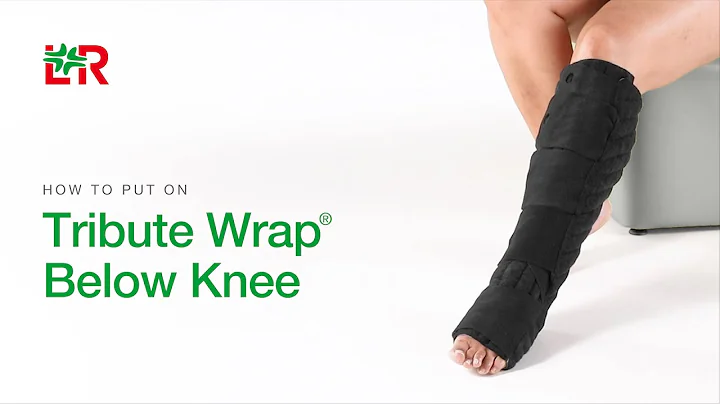 How To Put On Tribute Wrap Below Knee and Sleep Sleeve