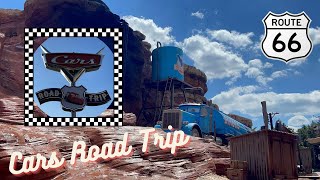 Cars road trip with fire effect working