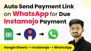 How to Send Payment Links on WhatsApp for Due Payment | Instamojo WhatsApp Automation