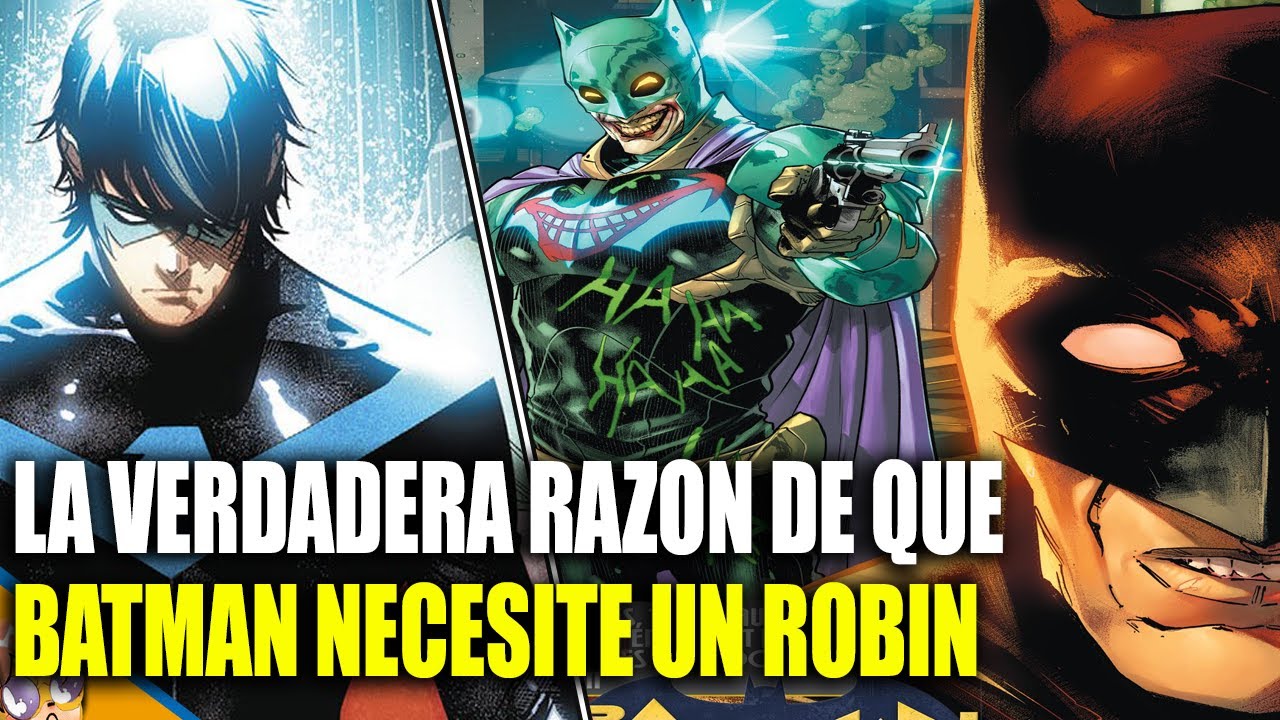 La verdadera razón de que Batman necesite siempre un Robin - Datos Banana -  YouTube