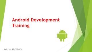 Android Development Training screenshot 3