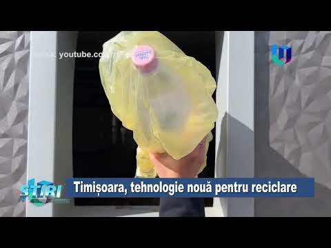TeleU: Timișoara, tehnologie nouă oentru reciclare
