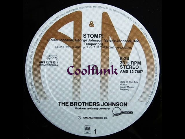 The Brothers Johnson - Stomp! (12 inch 1980)