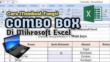 Cara Membuat Fungsi Combo Box Pada Mikrosoft Excel